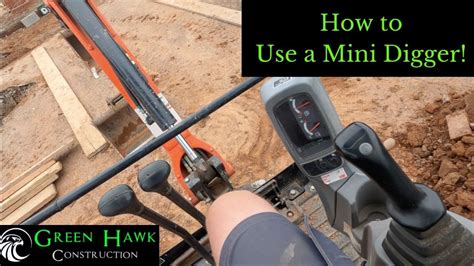 how do you use a mini digger|dax mini digger instructions manual.